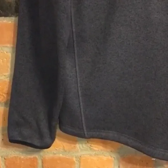 L.L. Bean Gray Hooded Fleece Jacket